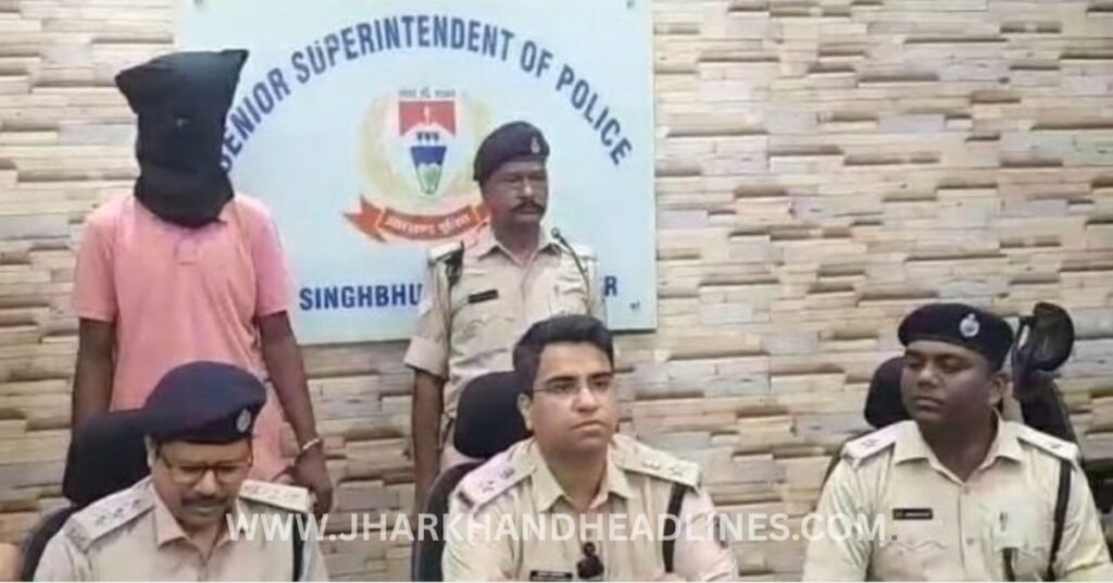 पूर्वी सिंहभूम पुलिस ने जुगसलाई से दो अपराधियों को हथियार के साथ पकड़ा