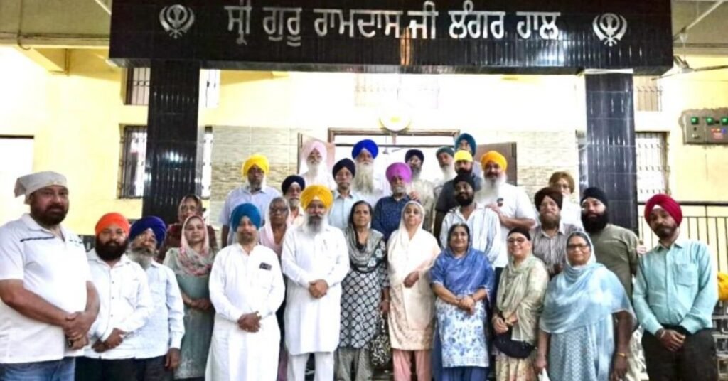 साकची गुरुद्वारा साहिब से नगर कीर्तन का नगर भ्रमण