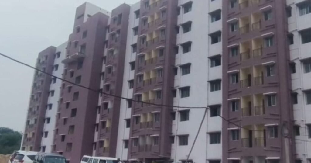 जमशेदपुर बिरसानगर में प्रधानमंत्री आवास योजना के 644 फ्लैट तैयार